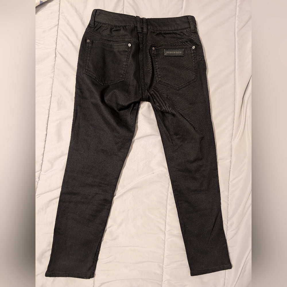 Burberry Black Ankle Jeans